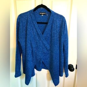 Karl Lagerfeld - Paris | Women’s Size Medium M Blue Cardigan Sweater